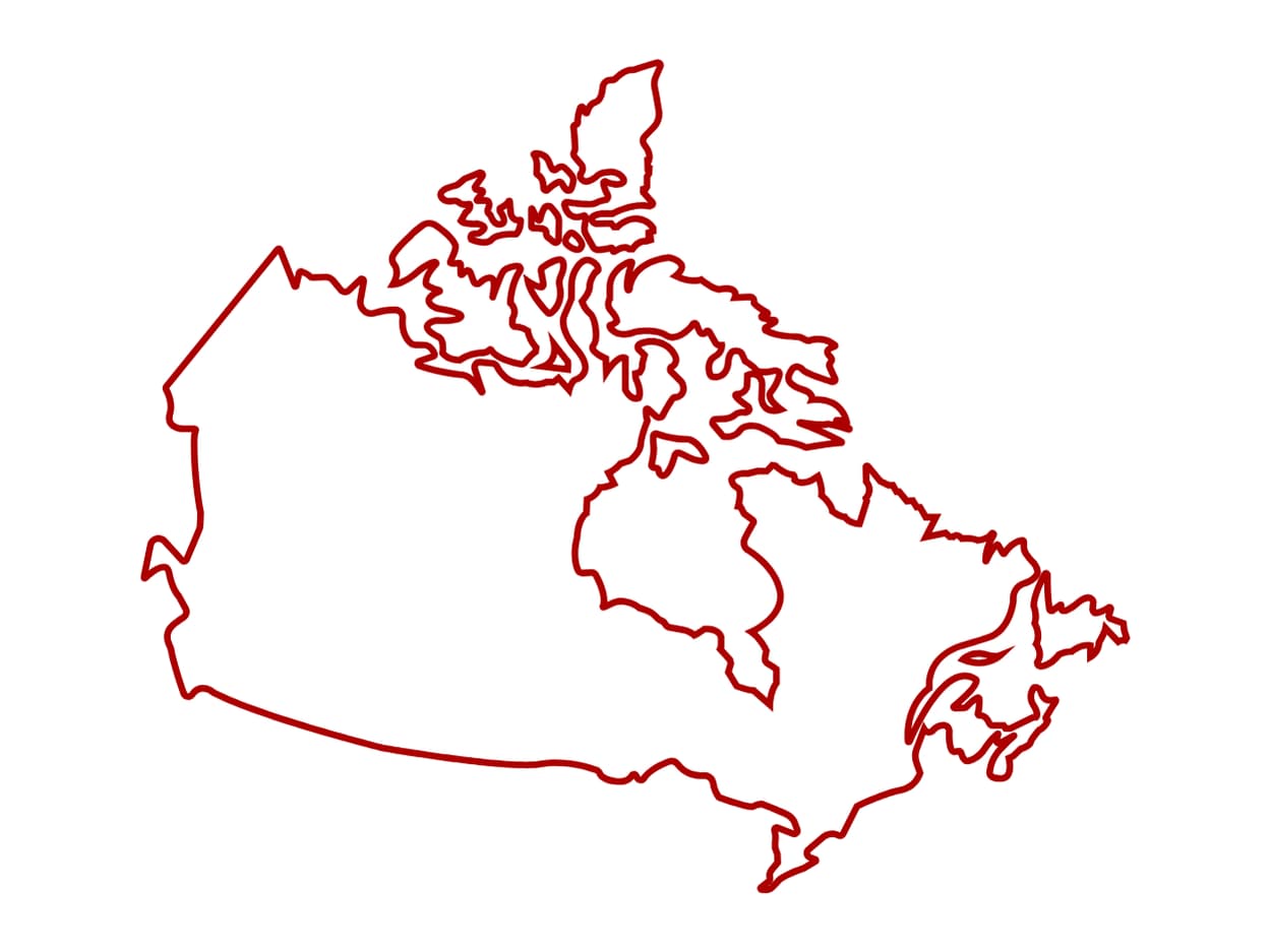 Bản đồ Canada