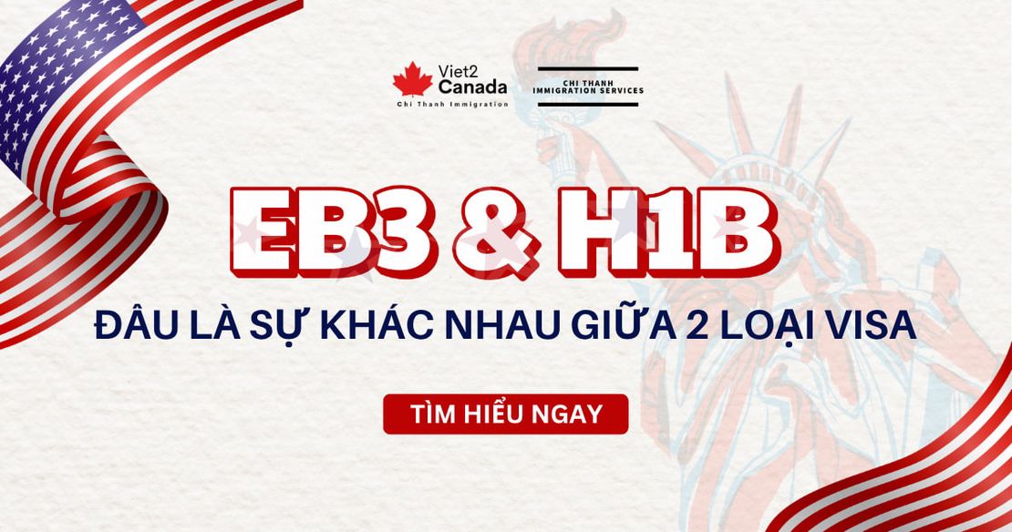 Đâu là sự khác nhau giữa 2 loại visa EB-3 và H-1B? Người lao động nên chọn loại nào?