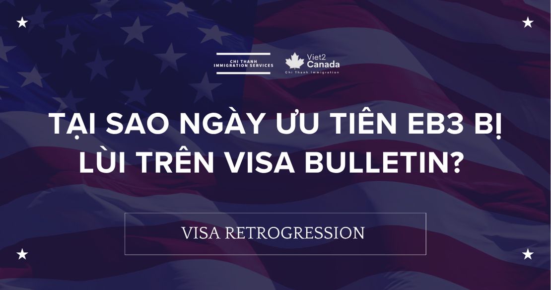 Tại sao ngày ưu tiên EB3 bị lùi trên Visa Bulletin? Nguyên nhân & cách ứng phó